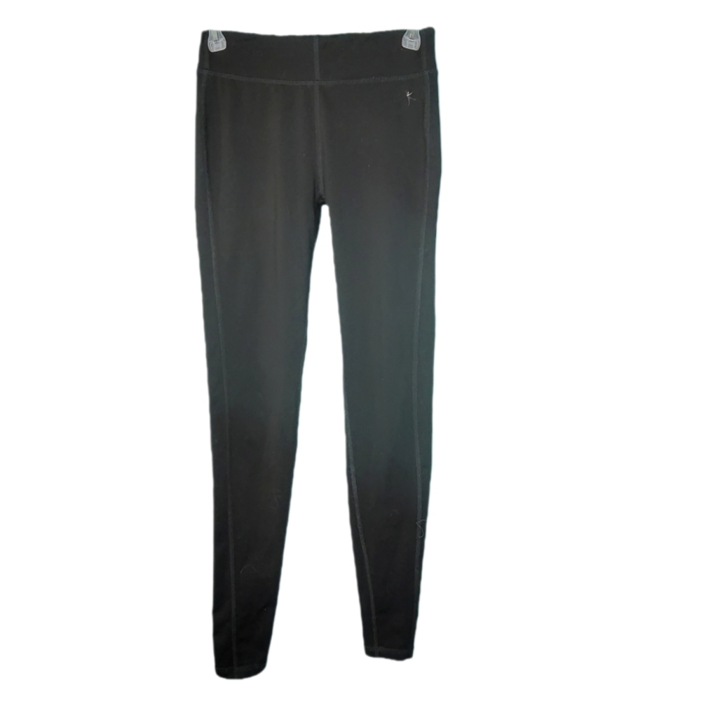 Danskin Now Fitted Full-length Black Leggings Women's Size XS